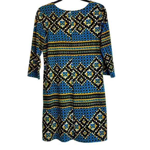 Plenty by Tracy Reese Lisette Geometric Aztec Shift Dress – Petite Small (PS) - Picture 5 of 7